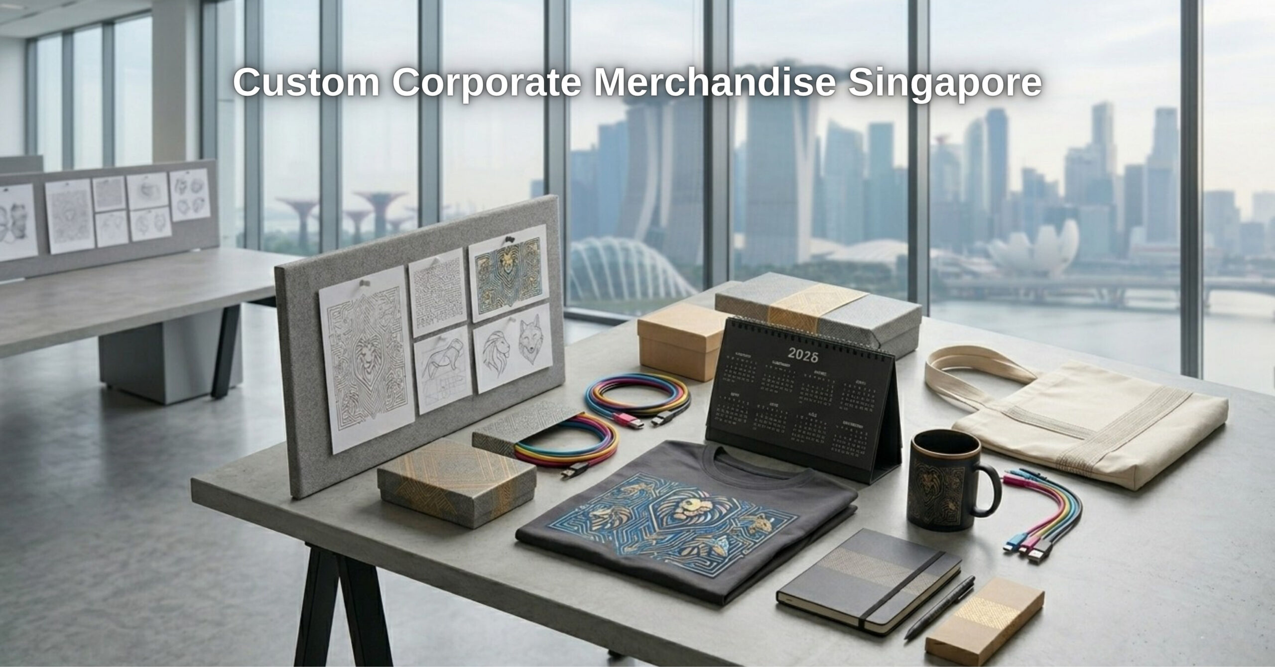 custom corporate merchandise Singapore