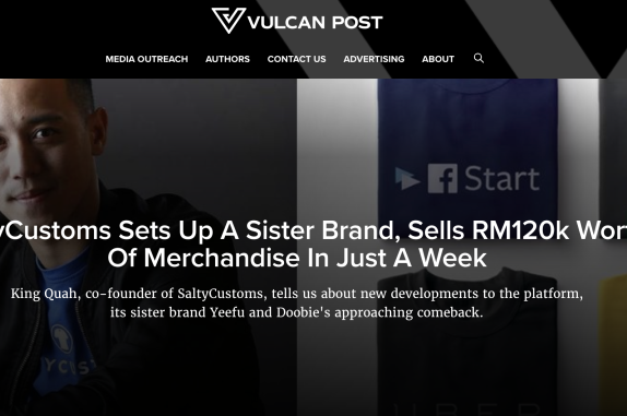 SaltyCustoms Sets Up A Sister Brand, Sells RM120K Worth of Merchandise In Just A Week